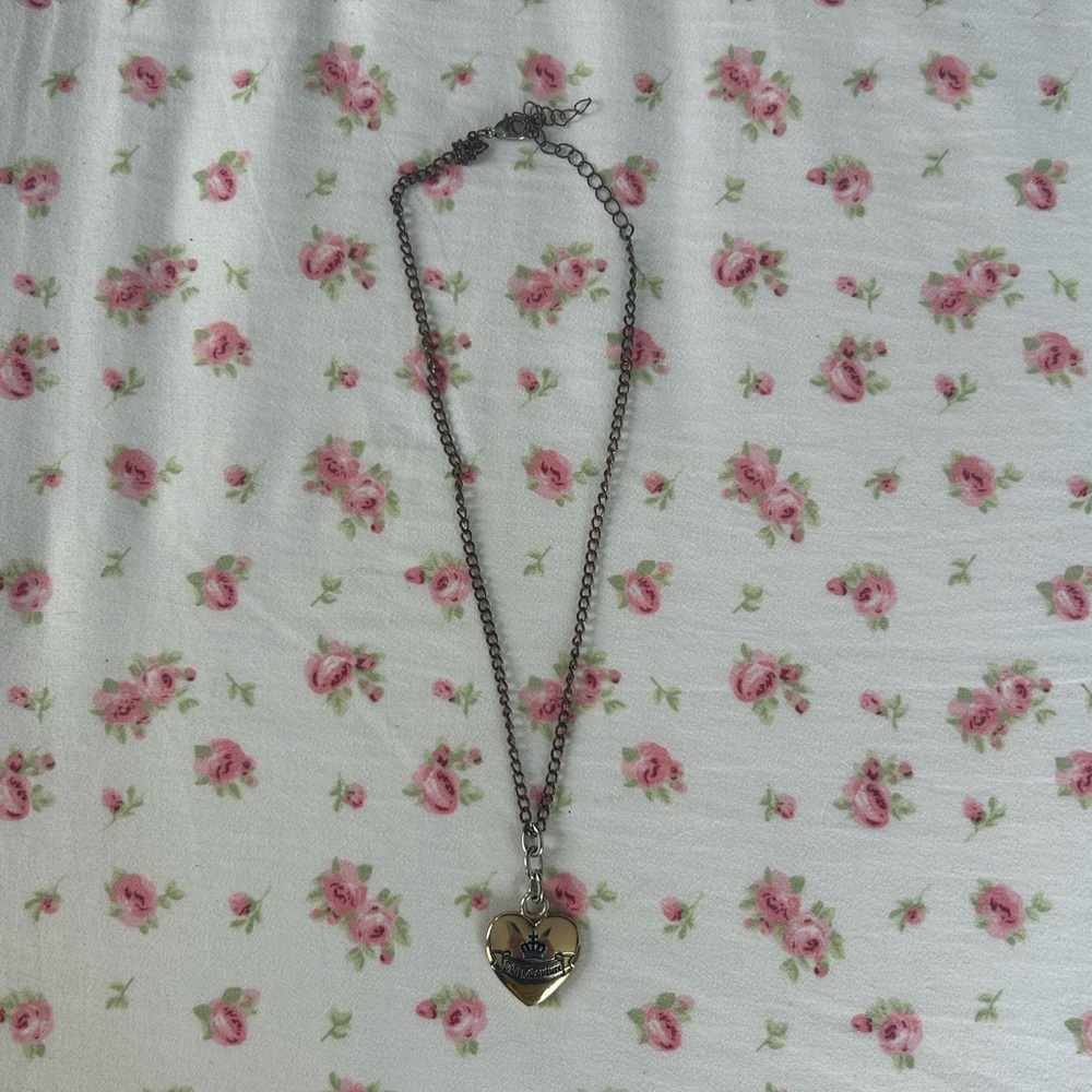 🌲JUICY COUTURE Reworked Heart Pendant Necklace🌲